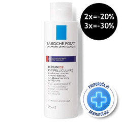 LRP Kerium DS, intenzivni šampon proti prhljaju (125 ml)