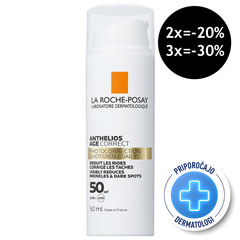 LRP Anthelios Age-Correct, krema proti staranju kože na obrazu - ZF50 (50 ml)