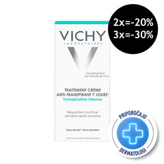 Vichy antitranspirant, krema proti potenju 7-dnevna (30 ml)