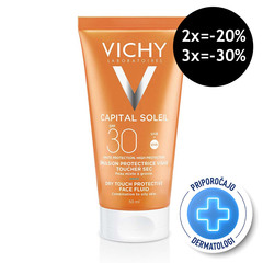 Vichy Capital Soleil, emulzija za obraz ZF30 (50 ml) No