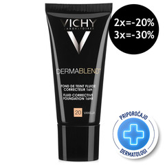 Vichy Dermablend-20-Vanilla, tekoči korektivni puder (30 ml)