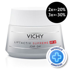 Vichy Liftactiv Supreme, dnevna krema za obraz - ZF30 (50 ml)