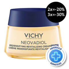 Vichy Neovadiol, nočna krema za gostoto in obnovo kože v menopavzi (50 ml)