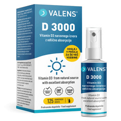 Valens D 3000, ustno pršilo (25 ml)