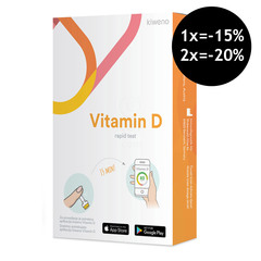 Kiweno Vitamin D, hitri kvantitativni test za samotestiranje (1 test)