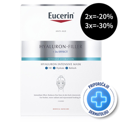 Eucerin Hyaluron-Filler, maska za pomladitev kože (30 g - 1 maska)