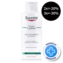 Eucerin DermoCapillaire, šampon proti mastnemu prhljaju (250 ml)