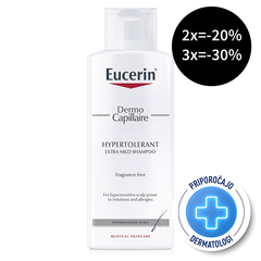 Eucerin DermoCapillaire Hypertolerant, šampon (250 ml)