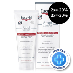 Eucerin Atopicontrol Acute, negovalna krema (100 ml)