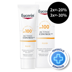 Eucerin Sun Actinic Control MD, kremni fluid - ZF100 (80 ml)