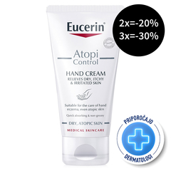 Eucerin Atopicontrol, krema za roke (75 ml)