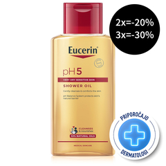 Eucerin pH5, olje za prhanje (200 ml)