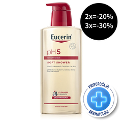 Eucerin ph5, gel za prhanje (400 ml)