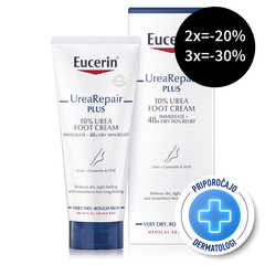 Eucerin UreaRepair plus 10%, krema za noge (100 ml)