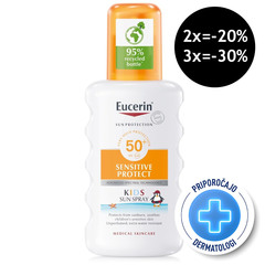 Eucerin Sun Kids, zaščitni sprej za otroke - ZF50+ (200 ml)