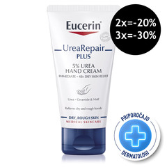 Eucerin UreaRepair plus 5%, krema za roke (75 ml)