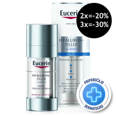 Eucerin Hyaluron-Filler, nočni piling in serum (30 ml)