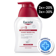 Eucerin pH5, olje za umivanje rok (250 ml)