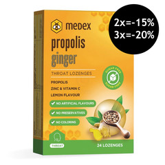 Medex Propolis Ginger, pastile (24 pastil)