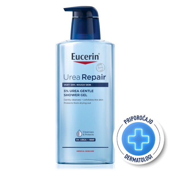 Eucerin UreaRepair 5%, nežni gel za prhanje (400 ml)