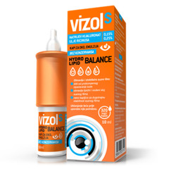 Vizol S Hydro Lipid Balance, kapljice za oko - raztopina (10 ml)