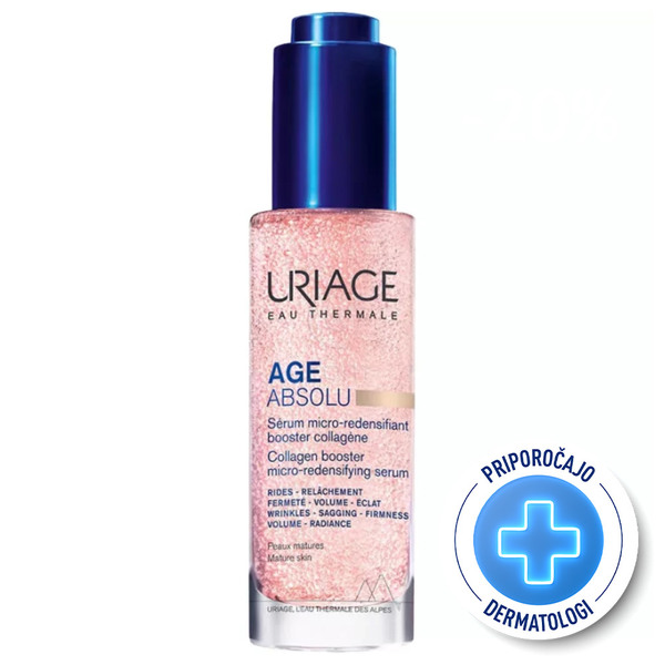 Uriage Age Absolu, kolagen booster - serum za zrelo kožo (30 ml)