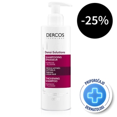 Vichy Dercos Densi-Solutions, šampon za tanke in oslabljene lase (250 ml)