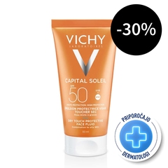 Vichy Capital Soleil Dry Touch, emulzija za obraz - ZF50 (50 ml)