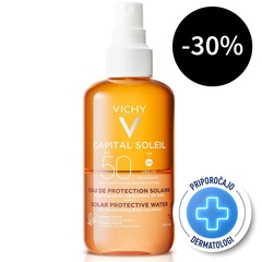 Vichy Capital Soleil, Bronz vodica za poudarjen videz zagorele polti - ZF50 (200 ml)