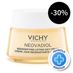 Vichy Neovadiol, dnevna nega za gostoto in polnost kože v menopavzi - za normalno in mešano kožo (50 ml)