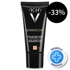 Vichy Dermablend-15-Opal, tekoči korektivni puder (30 ml)