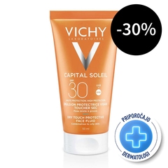 Vichy Capital Soleil, emulzija za obraz ZF30 (50 ml)