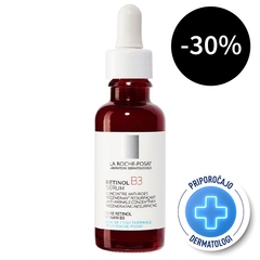 LRP Retinol B3 Pure Retinol, serum za obraz proti gubam (30 ml)