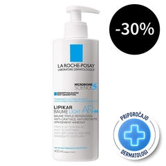 LRP Lipikar Baume AP+M Light, lahki balzam s trojnim delovanjem (400 ml)