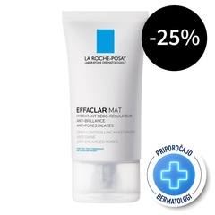 LRP Effaclar MAT, vlažilna krema za obraz proti sijaju (40 ml)