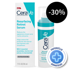 CeraVe, serum z retinolom za enoten videz kože (30 ml)