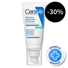 CeraVe, vlažilna gel krema za mastno kožo (52 ml)