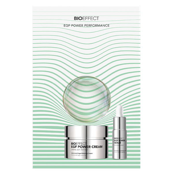 Bioeffect EGF Power Performance, darilni set - EGF Power serum in EGF Power krema (15 ml + 50 ml)