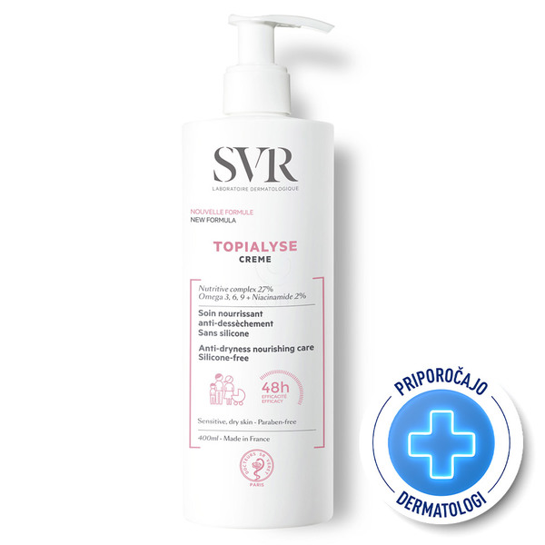 SVR Topialyse, emolientna krema (400 ml)