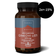 Terranova Ginkovi listi, kapsule (50 kapsul)