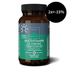 Terranova Multivitamini za otroke, kapsule (50 kapsul)