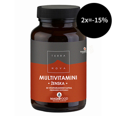 Multivitamini za ženske Terranova, kapsule (50 kapsul)