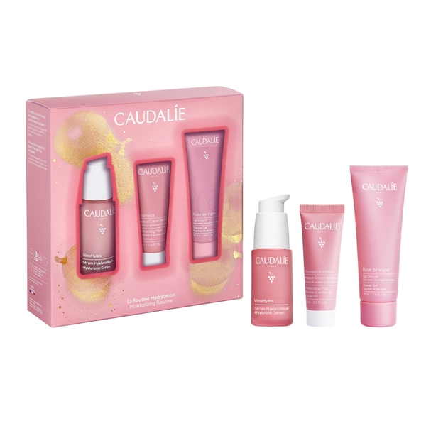 Caudalie Vinohydra Xmas, darilni set (30 ml + 15 ml + 50 ml) 