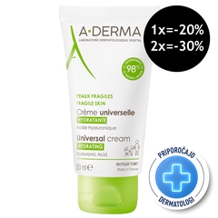 A-Derma, univerzalna vlažilna krema (50 ml)