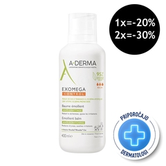 A-Derma Exomega Control, emolientni balzam (400 ml)