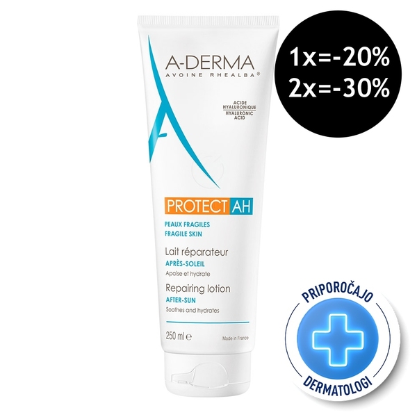 A-Derma Protect AH, obnavljajoči losjon za po sončenju (250 ml)