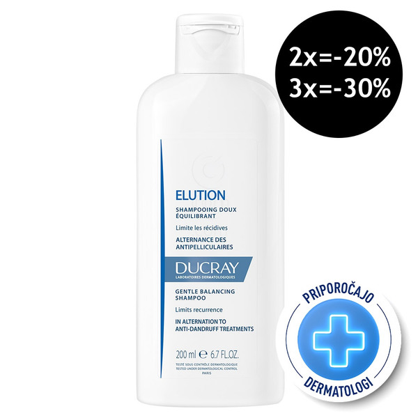 Ducray Elution, šampon (200 ml)