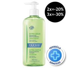 Ducray Extra Doux, šampon (400 ml)