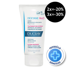 Ducray Dexyane MeD, pomirjajoča obnovitvena krema (30 ml)