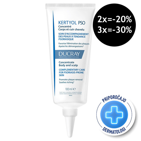 Ducray Kertyol P.S.O., koncentrat za lokalno uporabo (100 ml)